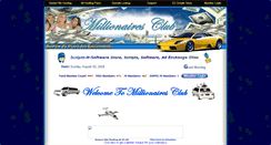 Desktop Screenshot of millionairesclub.globalhitshosting.com