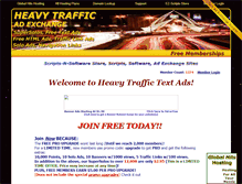 Tablet Screenshot of heavytraffic.globalhitshosting.com