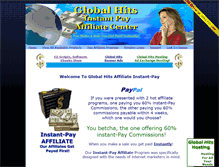 Tablet Screenshot of affiliate.globalhitshosting.com